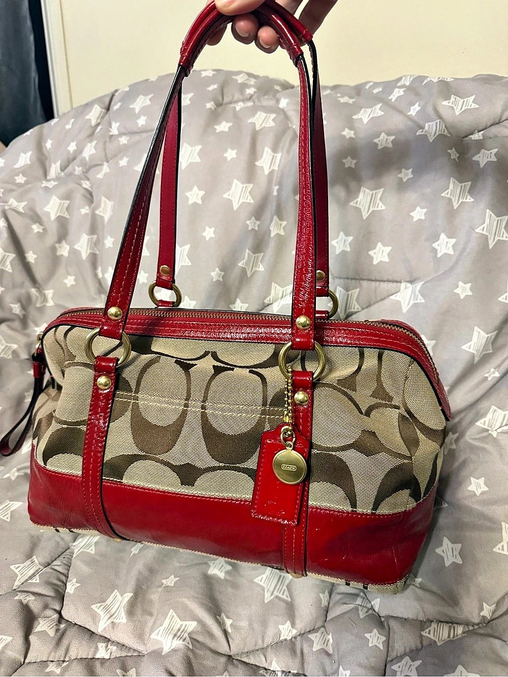 Vintage Coach Boston Shoulder Bag- Like New